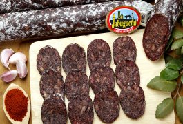 Morcilla ibérica achorizada